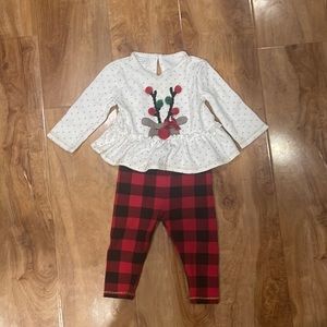 Christmas cute baby girl outfit